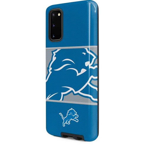 NFL Detroit Lions Zone Block Galaxy S20 Pro Case