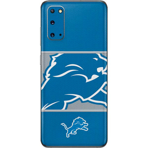 NFL Detroit Lions Zone Block Galaxy S20 Skin