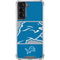 NFL Detroit Lions Zone Block Galaxy S21 5G Clear Case