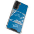 NFL Detroit Lions Zone Block Galaxy S21 FE Clear Case