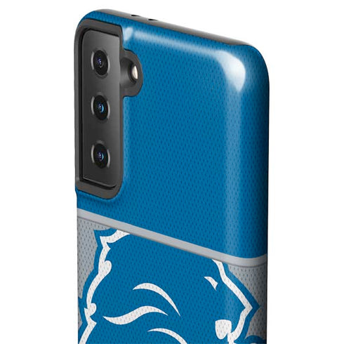 NFL Detroit Lions Zone Block Galaxy S21 FE Pro Case