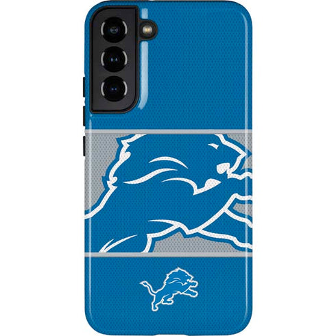 NFL Detroit Lions Zone Block Galaxy S22 Plus Pro Case