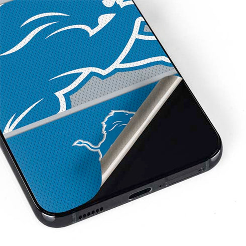 NFL Detroit Lions Zone Block Galaxy S22 Plus Skin
