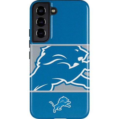 NFL Detroit Lions Zone Block Galaxy S22 Pro Case