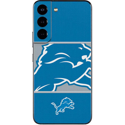 NFL Detroit Lions Zone Block Galaxy S22 Skin