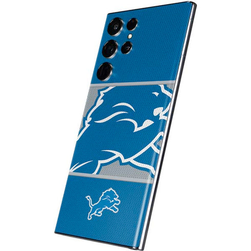 NFL Detroit Lions Zone Block Galaxy S22 Ultra Skin