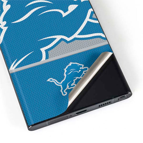 NFL Detroit Lions Zone Block Galaxy S22 Ultra Skin