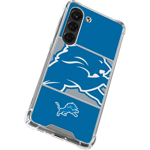 NFL Detroit Lions Zone Block Galaxy S23 Clear Case
