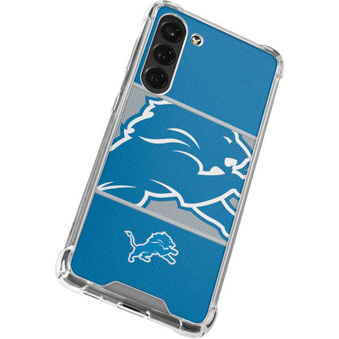 NFL Detroit Lions Zone Block Galaxy S23 Plus Clear Case