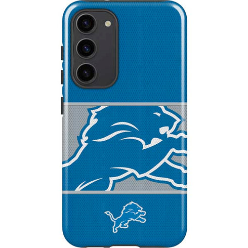 NFL Detroit Lions Zone Block Galaxy S23 Plus Pro Case
