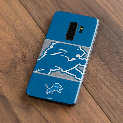 NFL Detroit Lions Zone Block Galaxy S9 Plus Skin