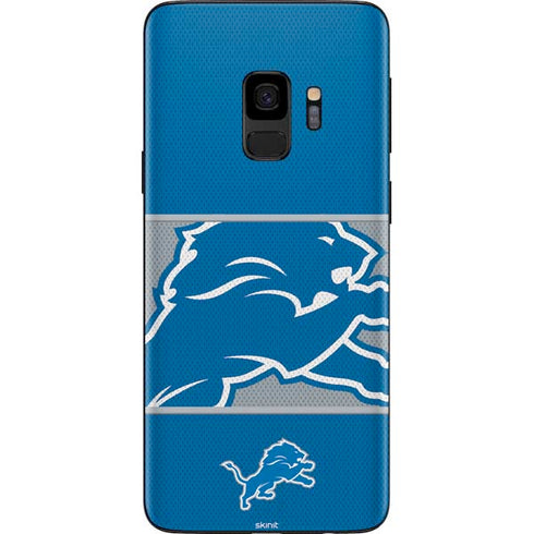 NFL Detroit Lions Zone Block Galaxy S9 Skin
