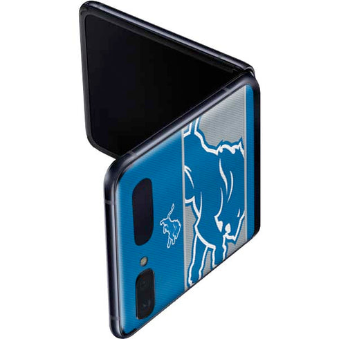 NFL Detroit Lions Zone Block Galaxy Z Flip Skin