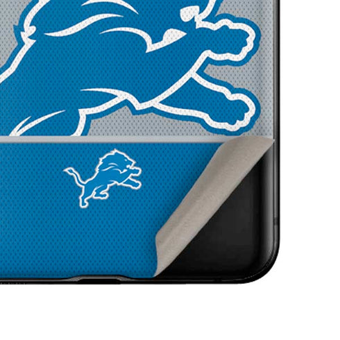 NFL Detroit Lions Zone Block Galaxy Z Flip Skin