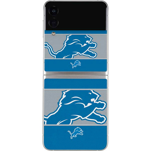 NFL Detroit Lions Zone Block Galaxy Z Flip3 5G Skin