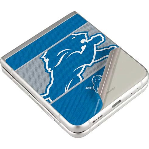 NFL Detroit Lions Zone Block Galaxy Z Flip3 5G Skin