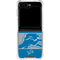 NFL Detroit Lions Zone Block Galaxy Z Flip5 5G Clear Case