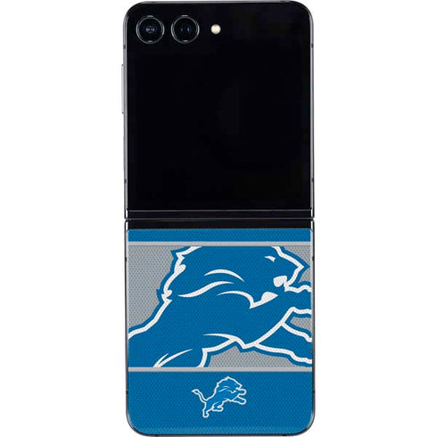 NFL Detroit Lions Zone Block Galaxy Z Flip5 5G Skin