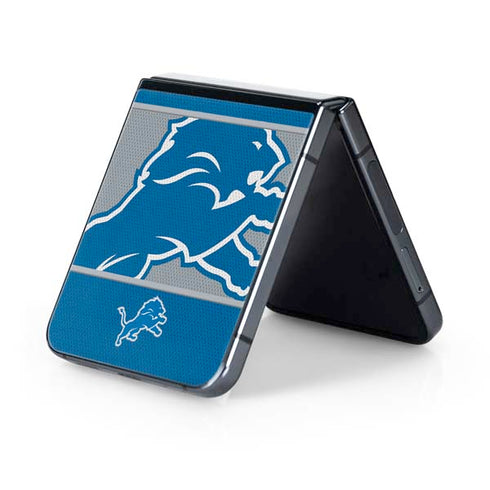 NFL Detroit Lions Zone Block Galaxy Z Flip5 5G Skin