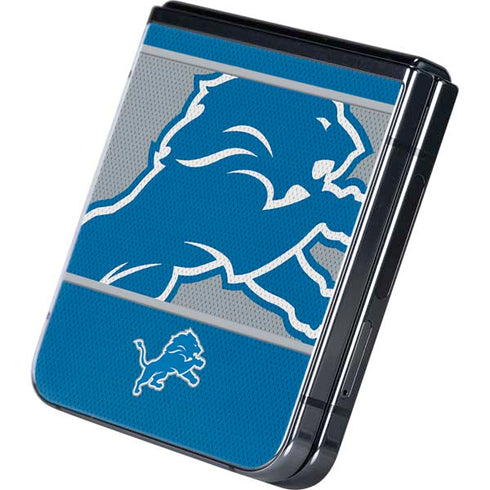 NFL Detroit Lions Zone Block Galaxy Z Flip5 5G Skin