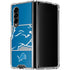 NFL Detroit Lions Zone Block Galaxy Z Fold4 5G Clear Case