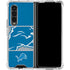 NFL Detroit Lions Zone Block Galaxy Z Fold4 5G Clear Case