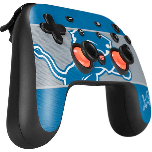 NFL Detroit Lions Zone Block Google Stadia Controller Skin