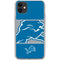 NFL Detroit Lions Zone Block iPhone 11 Clear Case