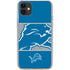 NFL Detroit Lions Zone Block iPhone 11 Clear Case