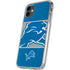 NFL Detroit Lions Zone Block iPhone 11 Clear Case