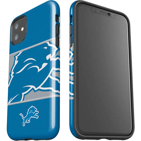 NFL Detroit Lions Zone Block iPhone 11 Impact Case