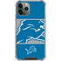 NFL Detroit Lions Zone Block iPhone 11 Pro Max Clear Case