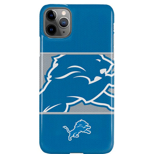 NFL Detroit Lions Zone Block iPhone 11 Pro Max Lite Case