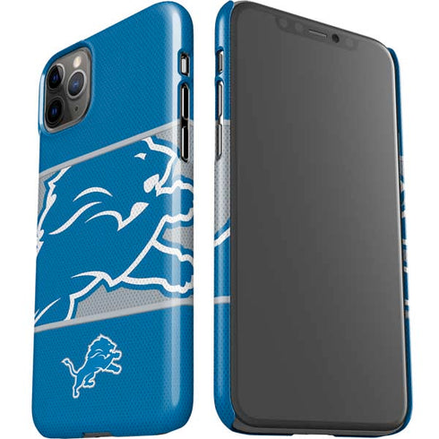 NFL Detroit Lions Zone Block iPhone 11 Pro Max Lite Case