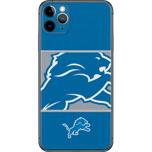 NFL Detroit Lions Zone Block iPhone 11 Pro Max Skin