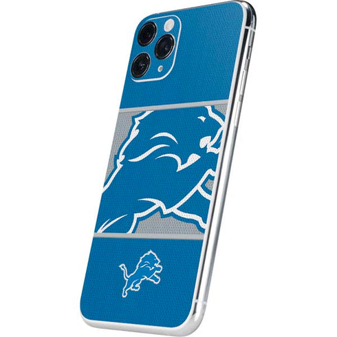 NFL Detroit Lions Zone Block iPhone 11 Pro Skin