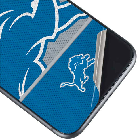 NFL Detroit Lions Zone Block iPhone 11 Skin