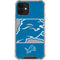 NFL Detroit Lions Zone Block iPhone 12 Clear Case