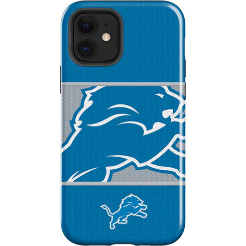 NFL Detroit Lions Zone Block iPhone 12 Impact Case