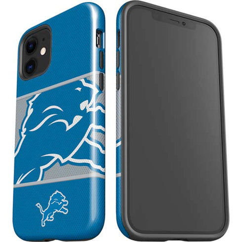 NFL Detroit Lions Zone Block iPhone 12 Impact Case