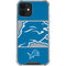 NFL Detroit Lions Zone Block iPhone 12 Mini Clear Case