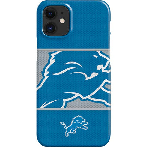 NFL Detroit Lions Zone Block iPhone 12 Mini Lite Case