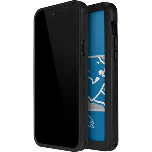 NFL Detroit Lions Zone Block iPhone 12 Mini Waterproof Case