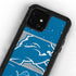NFL Detroit Lions Zone Block iPhone 12 Mini Waterproof Case