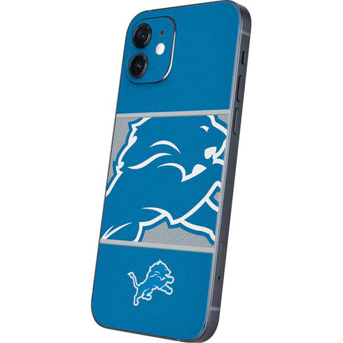 NFL Detroit Lions Zone Block iPhone 12 Skin