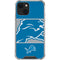 NFL Detroit Lions Zone Block iPhone 13 Mini Clear Case