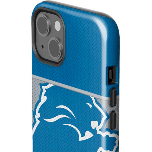 NFL Detroit Lions Zone Block iPhone 14 Plus Impact Case