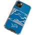 NFL Detroit Lions Zone Block iPhone 15 Plus Clear Case