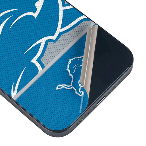 NFL Detroit Lions Zone Block iPhone 14 Plus Skin