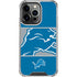 NFL Detroit Lions Zone Block iPhone 14 Pro Clear Case